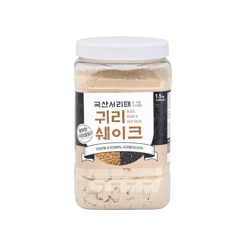 Taekwangseon-style Seoritae Oat Shake 1.5kg (2 pieces) / 태광선식 서리태