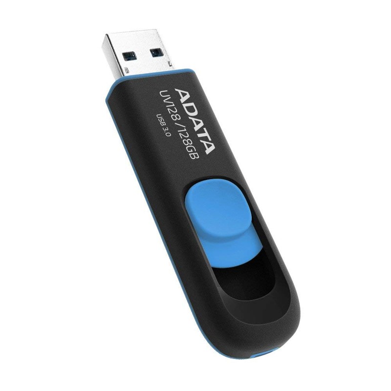 ADATA 128 GB Memoria Flash USB 3.0 Deslizable Color Negro
