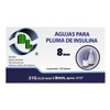 Caja 100 Agujas Para Pluma De Insulina (31G x 8