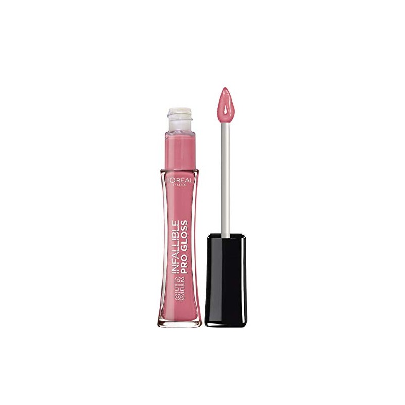 L'Oreal Paris Makeup Infallible Brillo de labios hidratante de 8