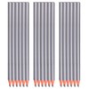 YOLUFER 36PCS Drawing Pencils, Silver Surface Marking Pencils Hard Black