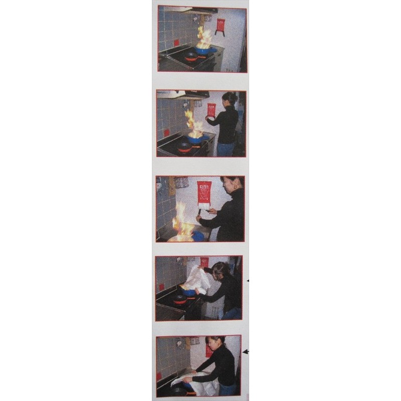 EIGERTOOL ファイヤーブランケット 1.2×1.2