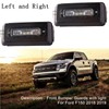 WXQP Front Bumper Insert Lights Guards Bumper Caps Cover with