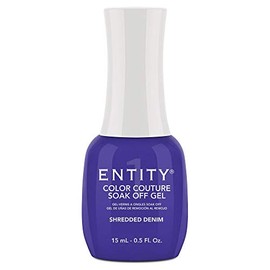 Entity One Color Couture Gel Polish "Shredded Denim" - Indigo Crème