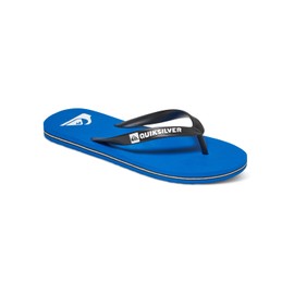 Quiksilver Men's Molokai Sandal, Black/Blue/Black, 44