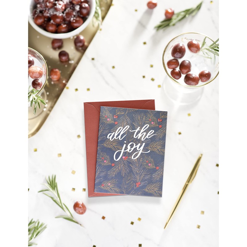 Papyrus Petite Holiday Cards Boxed with Envelopes & Signature Hummingbird