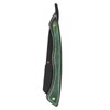 Foldable Beard Blade Holder Stainless Steel Composite Wood Beard Knife