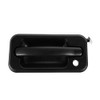 TRQ Front Left Exterior Door Handle Black Drivers Side Compatible