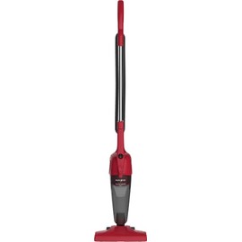 EUROSTAR 2 in 1 Lightweight Bagless Vacuum& Electric Broom, Red