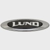 Lund Boat Raised Emblem Decal 2094234 | Logo Silver Black