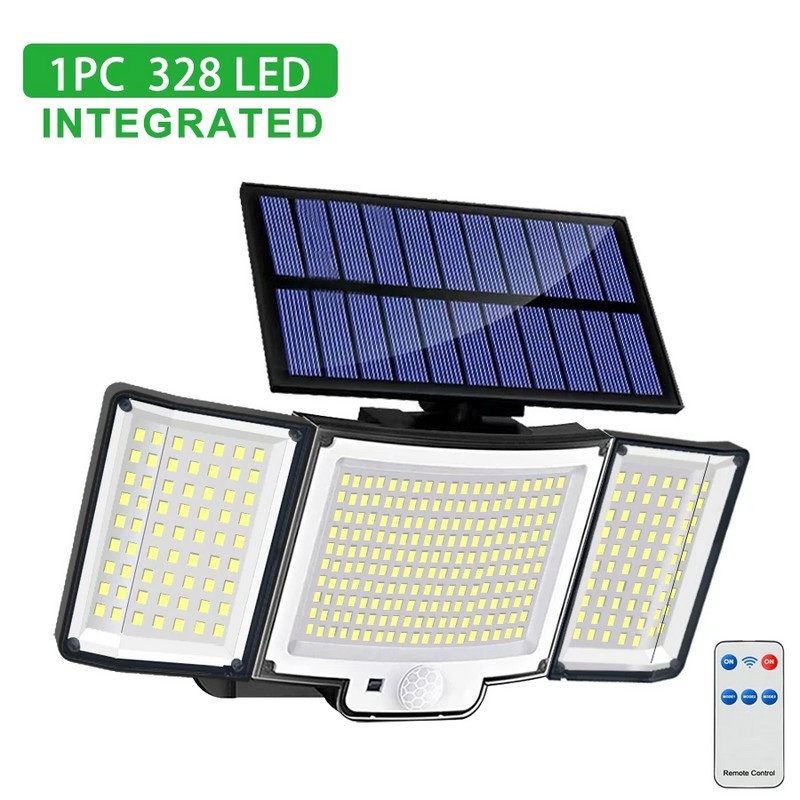 Solar Motion Sensor Light for Outdoor Security – IP65 Waterproof