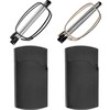 Success Eyewear Reading Glasses 2 Pair Readers Compact Folding Unisex