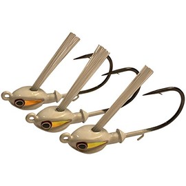 Blitz SJ-1™ Swim JIG (White - 3 Pack, 3/8oz - 4/0) Made in USA