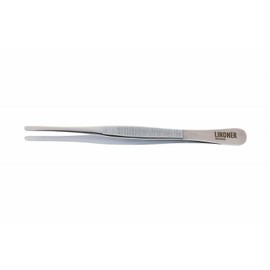 LINDNER Das Original Stainless Steel Tweezers 115mm Straight Tip