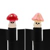 Glow in The Dark Mushroom Family Hinge Heads - Door