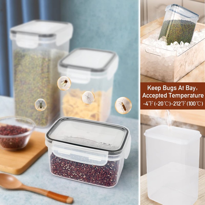JUJOJB 64 PCS Airtight Food Storage Containers With Lids BPA