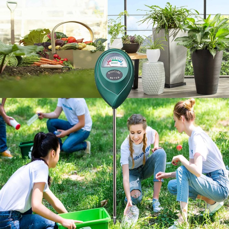 XLUX Long Probe Deep Use Soil Moisture Meter Water Monitor
