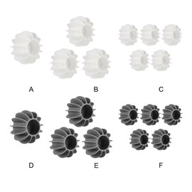 CLSSLVVBN Wool Dryer Balls Prevent Clothing Entanglement Easy to Suitable for All Fabrics Wool Dryer Balls Laundry Reusable Wash, White, 1pc