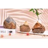 Natural Agate Geode Point Tower Faceted Crystal Stone Tip Rough