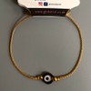 VIE Evil Eye Coloured Bracelet (Beige)