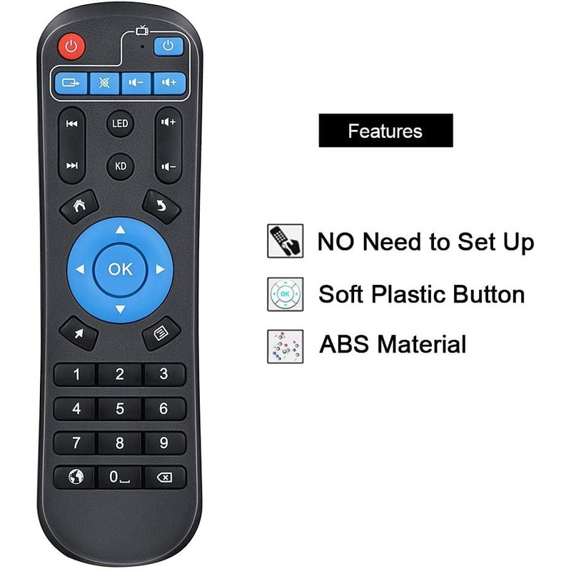 Replacement IR Controller T95Z/T95K/T95V/T95D/T95E/D5/R1 Universal Remote Control for Almost All