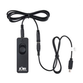Kiwifotos MC-DC2 Shutter Remote Control Remote Release Nikon Z6III Z6II Z7II Z5 Z6 Z7 D750 D780 P950 P1000 D7500 D7200 D5600 D5500 D5300 D5200 D5100 0 D50 Compatible with 00 D3300 D3200 D7000 D7100