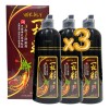 3 Shampoo Con Tinte Instantáneo Cubre Canas Natural Jengibre
