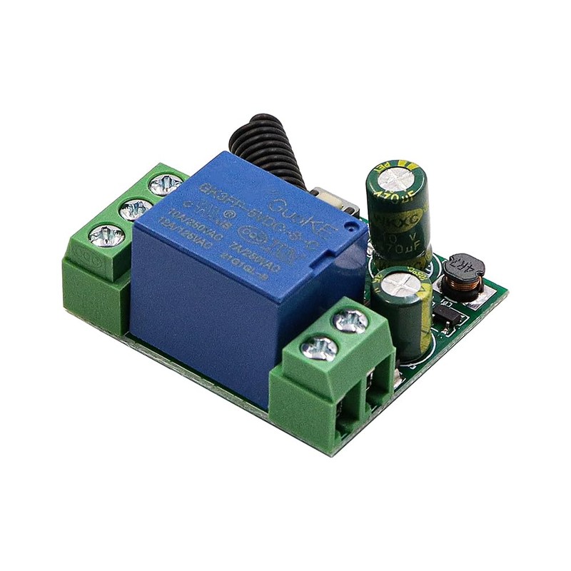 ZONADAH 433MHz Universal Wireless Remote Control Switch DC12V24V High Low