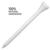 Pride Golf Tee 3-1/4-Inch Deluxe Tee 50-Count, White