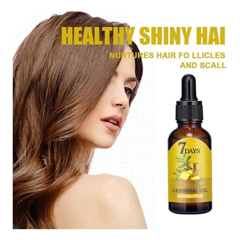 Suero De Jengibre Para El Crecimiento Del Cabello-2 Botellas