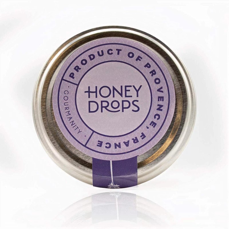 Gourmanity Honey Drops Made With Lavender Honey, 7 oz Jar,