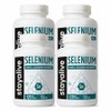 Stayalive Selenium Capsules 40mg Highly Absorbent Non-GMO and Gluten Free 120 Cans 100% Pure Selenium Supplement for Men and Women, 4 Count, 120 Tablets / Stayalive 셀레늄 캡슐 40mg 고흡수성 비-GMO 및 글루텐 프리 120캔 100% 순수 셀레늄 보충제 남녀용, 4개, 120정