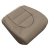 FZJDSD Tan Driver Side Bottom Replacement Microfiber Leather Seat Cover