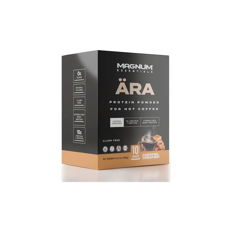 Proteina Para Cafe Magnum Ara Sabor A Caramelo 10 Sachets