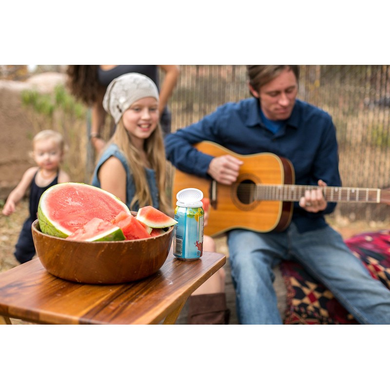 24-Pack, Clear Color, Soda or Beverage Can Lid, Cover or