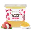 Tea Zone [7 Pounds] Lychee Popping Pearls for Boba Tea