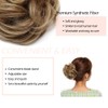 Hairro Messy Hair Bun Synthetic Scrunchy Donut Wavy Updo Elastic