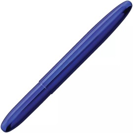 Fisher Space Pen Blue Moon Bullet Space Blue & Silver 3.75" Writing Pen 842609