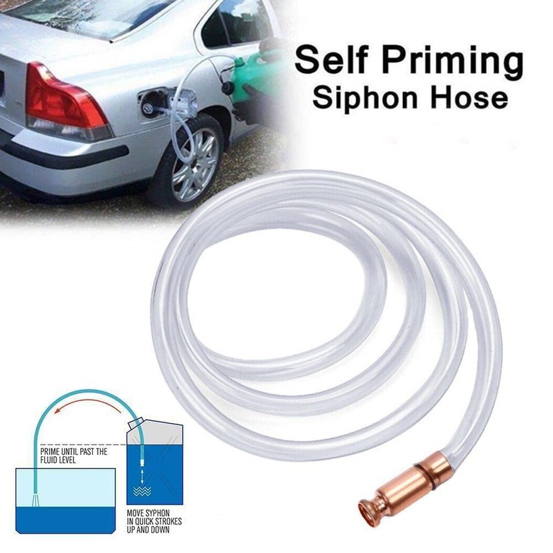 Portable Transfer Pump Battery Operated Electric Siphon Pump, 2.4 GPM