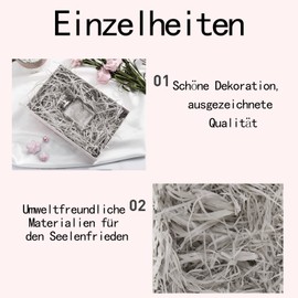 Shredded Paper 200g Paper Filler for Parcels, Crafts, DIY, Gift Wrapping and Gift Filling, Grey