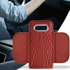 Center Console Organizer,Armrest Tissue Holder For Car | PU Leather