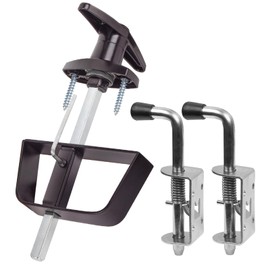 GEDSIOLD Double Door Shed Hardware.Including Latch and T-Handle Lock, Easy-Maintenance, Sleek Design for Gates and Game Rooms - Affordable and Durable Solution for Your Shed Needs.