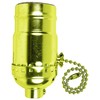 Socket Pull Chain 3 Way Brass
