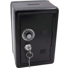 Metal Safe Shaped Money Box with Key