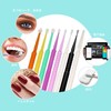 FELICIA 100pcs Long Micro Brush Eyelash Perm Essence Applicator Lash