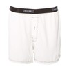 KICKEE Men's Solid Boxer Short (Natural with Zebra - M)