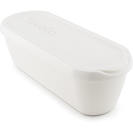 Tovolo Glide-A-Scoop Ice Cream Tub, White, 1.4 Litre Capacity