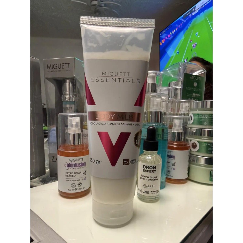 Crema Body Milk Ácido Láctico + Manteca De Karité +