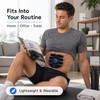 EMS Abdominal Muscle Stimulator for Home Fitness – USB Rechargeable
