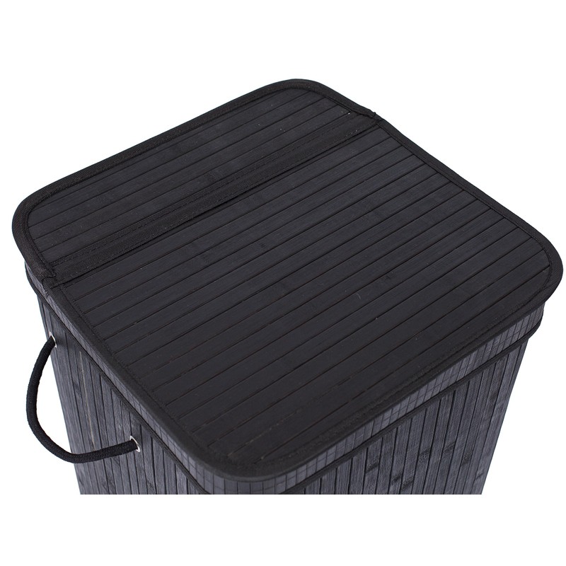 BIRDROCK HOME Square Laundry Hamper with Lid and Cloth Liner,